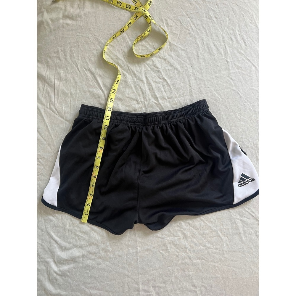 Adidas Climalite Running Shorts Black White Athletic Lined Women's M - Picture 4 of 7